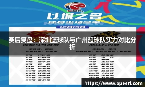 赛后复盘：深圳篮球队与广州篮球队实力对比分析